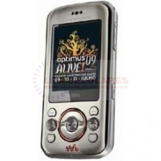 CARCAÇA SONY ERICSSON W395 PRATA PRIMEIRA LINHA